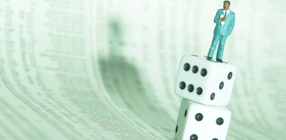 בורסה קוביות הימורים / צלם: thinkstock